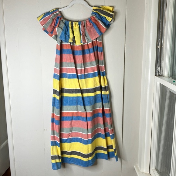 Proud Mary Cordoba Dress Kingston Stripe O/S made in Chiapas Mexico Ethically - Picture 3 of 14